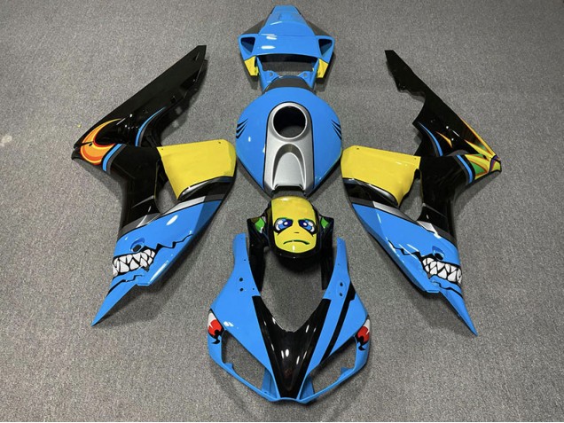 2006-2007 Blue Shark CBR1000RR Fairings