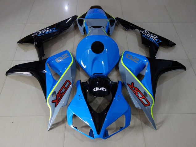 2006-2007 Blue and Black Custom CBR CBR1000RR Fairings