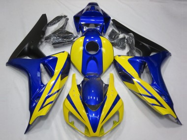 2006-2007 Blue and Yellow CBR1000RR Fairings