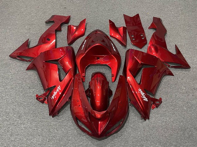 2006-2007 Candy Red ZX10R Fairings