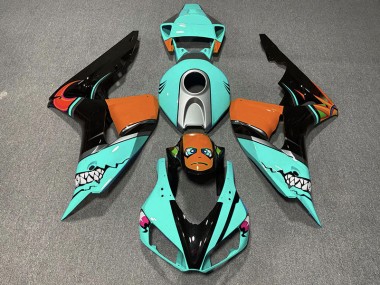 2006-2007 Cyan Shark CBR1000RR Fairings