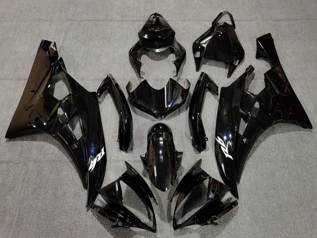 2006-2007 Gloss Black & Pearl Blue R6 Fairings