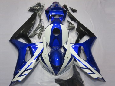 2006-2007 Gloss Blue and White CBR1000RR Fairings