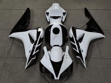 2006-2007 Gloss White and Black CBR1000RR Fairings