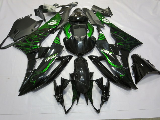 2006-2007 Green Flame R6 Fairings