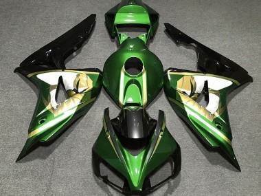 2006-2007 Green & Gold CBR1000RR Fairings