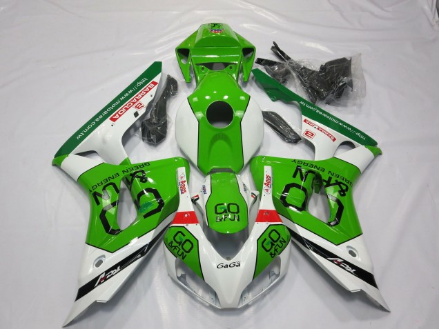 2006-2007 Green and White CBR1000RR Fairings