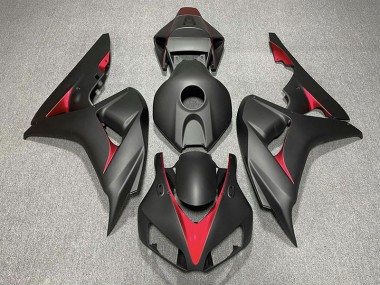 2006-2007 Matte Black and Light Blue CBR1000RR Fairings