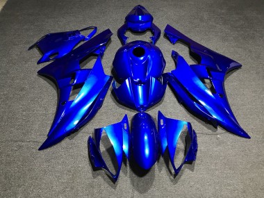 2006-2007 Metallic Blue Plain R6 Fairings