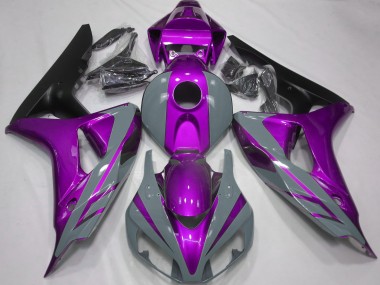 2006-2007 Nardo Grey and Purple CBR1000RR Fairings