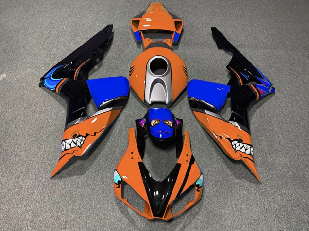 2006-2007 Orange Shark CBR1000RR Fairings