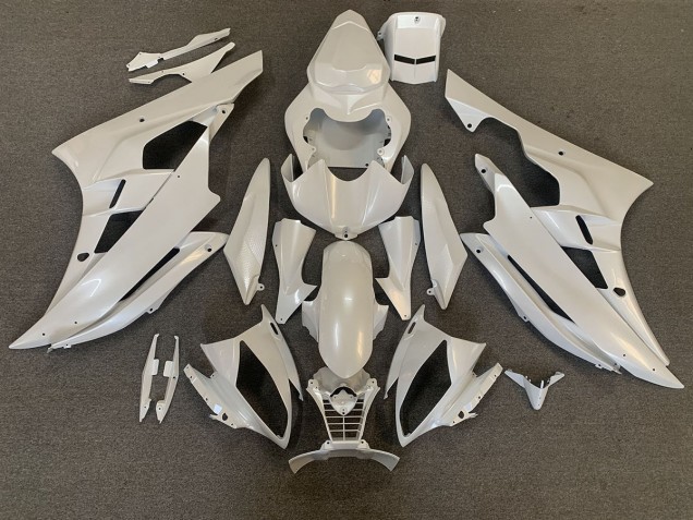 2006-2007 Pearl White R6 Fairings