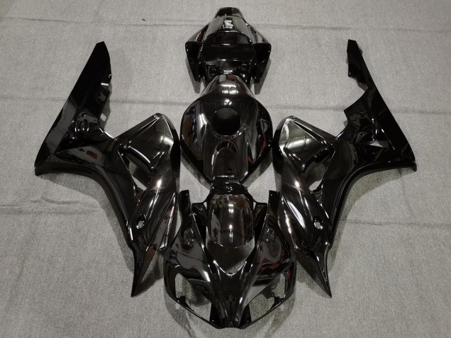 2006-2007 Plain Gloss Black CBR1000RR Fairings