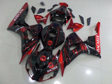 2006-2007 Red Bacardi CBR1000RR Fairings