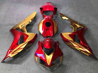 2006-2007 Red & Gold CBR1000RR Fairings