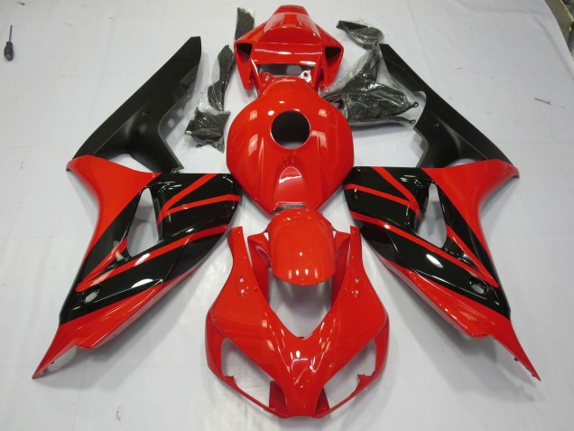 2006-2007 Red and Black CBR1000RR Fairings