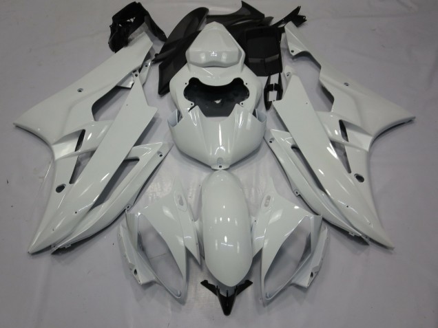 2006-2007 White Gloss R6 Fairings