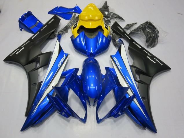 2006-2007 Yellow Rear R6 Fairings