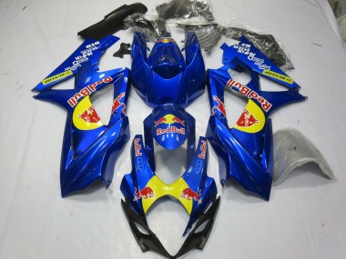 2007-2008 Blue Red Bull GSXR 1000 Fairings