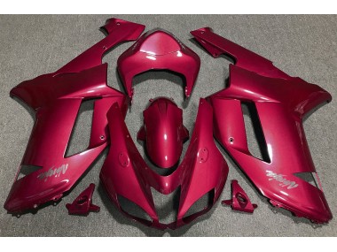 2007-2008 Candy Red ZX6R Fairings