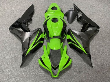 2007-2008 Electric Green OEM Style & Grey CBR600RR Fairings