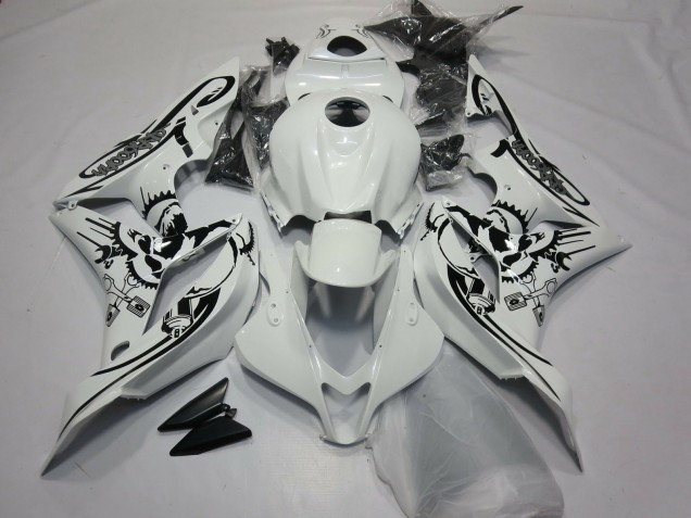 2007-2008 Gloss White Special Design CBR600RR Fairings