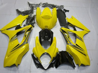 2007-2008 Yellow OEM Style GSXR 1000 Fairings