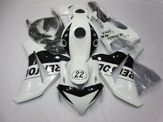 2008-2011 22 Repsol White CBR1000RR Fairings