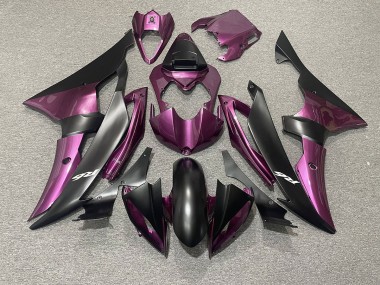 2008-2016 Light Purple and Matte Black R6 Fairings