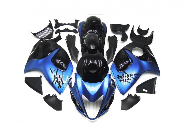 2008-2020 Deep blue with Black Custom GSXR 1300 Hayabusa Fairings