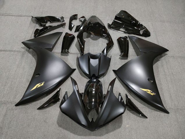 2009-2011 Black and Gold R1 Fairings