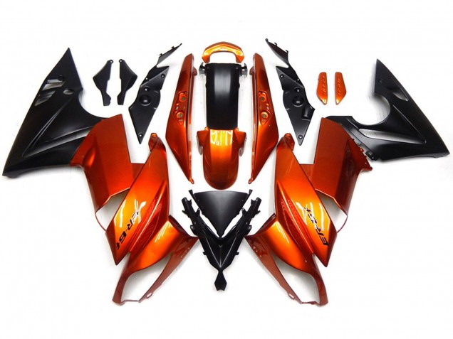 2009-2011 Burnt Orange Ninja 650R Fairings