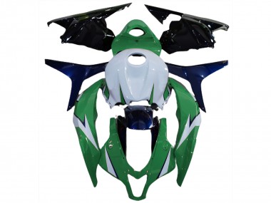 2009-2012 Gloss Green and Blue CBR600RR Fairings