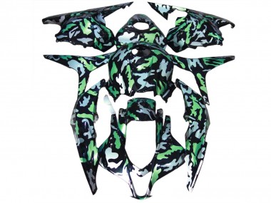 2009-2012 Green Snow Camo CBR600RR Fairings