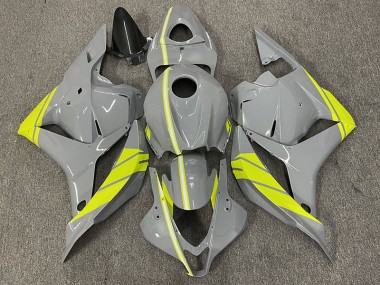 2009-2012 Nardo Grey and High Viz Yellow CBR600RR Fairings