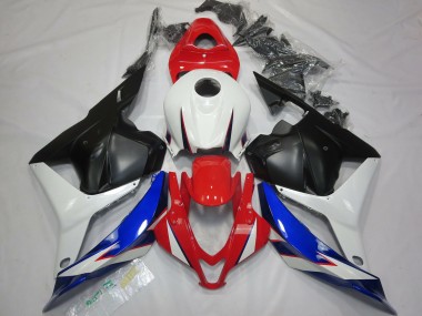 2009-2012 OEM Style Black White Red and Blue CBR600RR Fairings