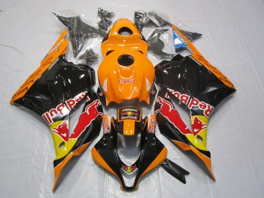 2009-2012 Orange Red Bull CBR600RR Fairings