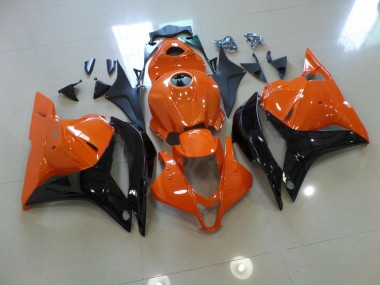 2009-2012 Orange and Black CBR600RR Fairings