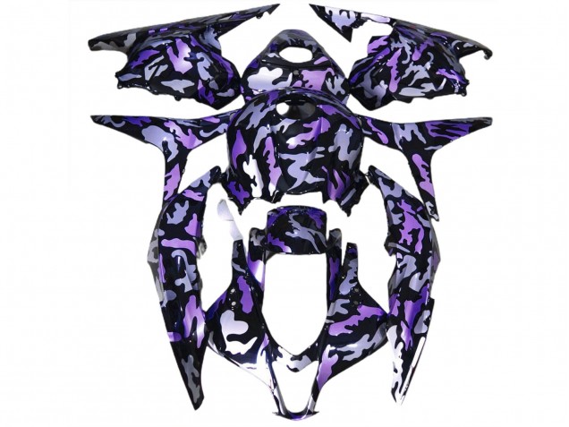 2009-2012 Purple Snow Camo CBR600RR Fairings