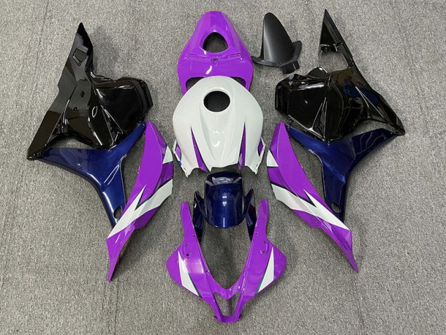 2009-2012 Purple and White CBR600RR Fairings