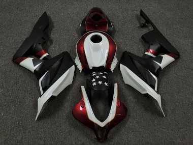 2009-2012 Racing Red and Black CBR600RR Fairings