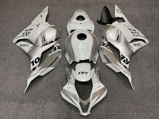 2009-2012 Silver Repsol CBR600RR Fairings