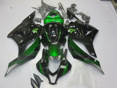 2009-2012 Special Green Gloss Black CBR600RR Fairings