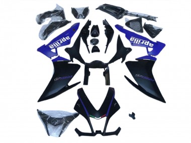 2010-2015 Matte Black & Blue RSV4 1000 Fairings