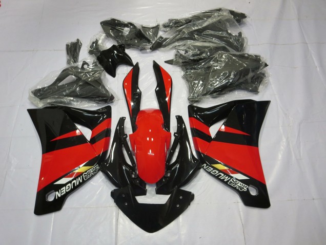 2011-2014 Red and Black CBR250RR Fairings