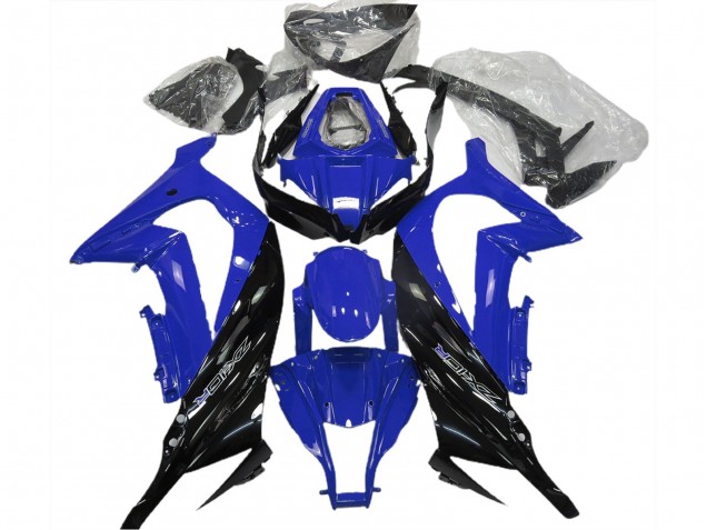 2011-2015 Gloss Blue and Black ZX10R Fairings