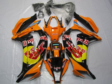 2011-2015 Orange Red bull ZX10R Fairings