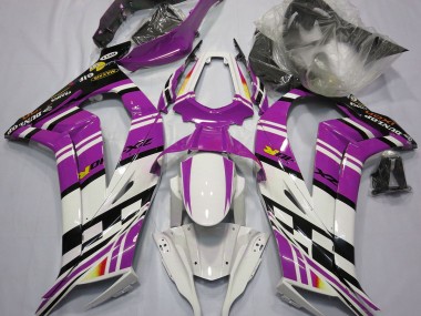 2011-2015 Purple Black and White ZX10R Fairings