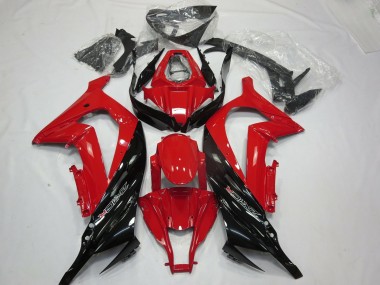 2011-2015 Red Black Gloss ZX10R Fairings