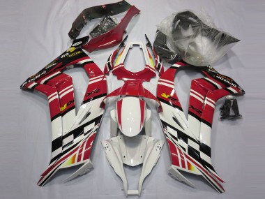 2011-2015 Red Black and White ZX10R Fairings